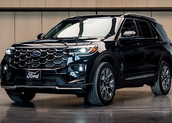 Ford Presents Chicago-built Custom Explorer SUV To Chicago-born Pope Leo - autojosh