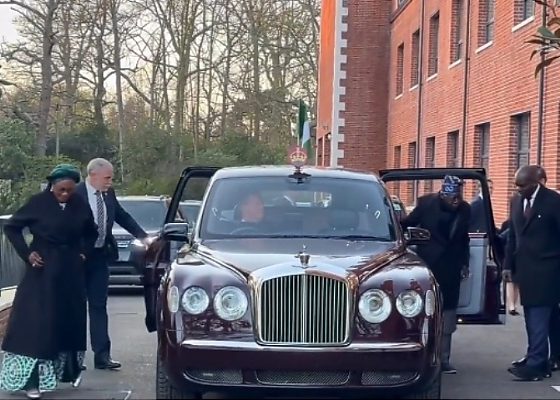 Tinubu Chauffeured In King Charles’ Customized Bentley State Limousine Worth N18 Billion - autojosh