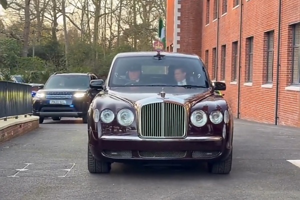 Tinubu Chauffeured In King Charles’ Customized Bentley State Limousine Worth N18 Billion - autojosh