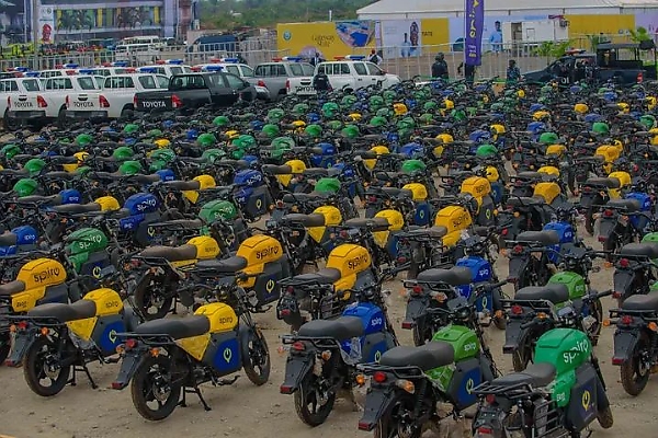 Tinubu Launches 1,000 Spiro Electric Bikes With Swappable Battery-pack In Ogun State - autojosh