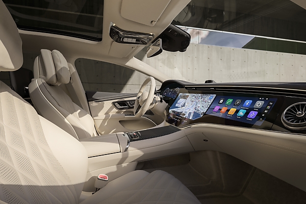 2027 Mercedes-Benz EQS Launches With Yoke Steering Wheel, 926-km Electric Range - autojosh