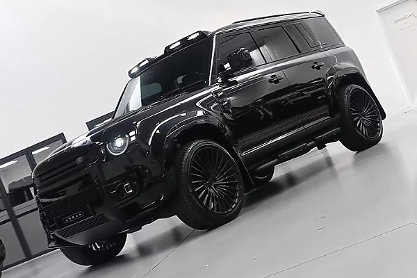 Anthony Joshua Takes Delivery Of His Personalized Urban Widetrack Defender 110 -autojosh 