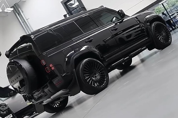 Anthony Joshua Takes Delivery Of His Personalized Urban Widetrack Defender 110 -autojosh 