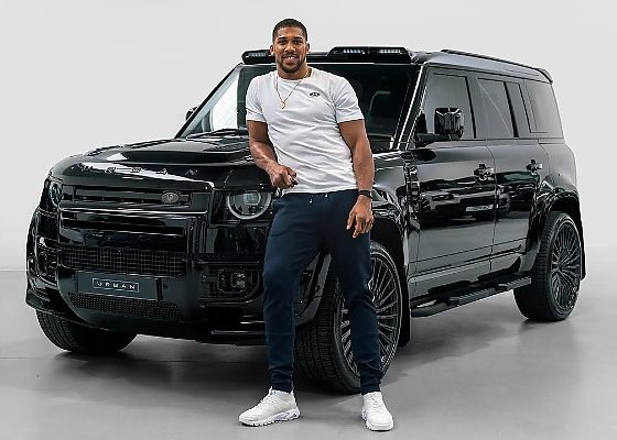 Anthony Joshua Takes Delivery Of His Personalized Urban Widetrack Defender 110 -autojosh