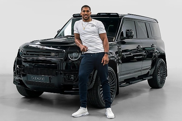 Anthony Joshua Takes Delivery Of His Personalized Urban Widetrack Defender 110 