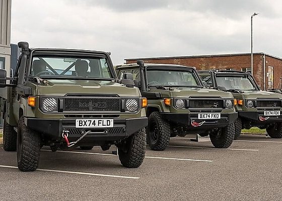Babcock Offers Toyota Land Cruiser-based Trucks To Replace British Army’s Retired Land Rover Fleet - autojosh