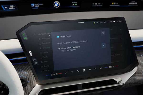 BMW To Integrate “Credit Card” Feature On Its EVs