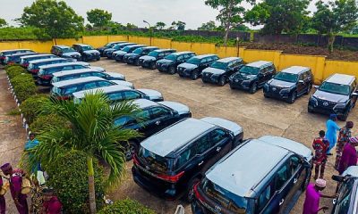 Gov Abiodun Presents 40 Toyota Fortuner SUVs To Traditional Rulers To Appreciate Their Support - autojosh