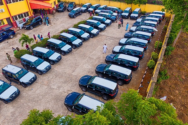 Gov Abiodun Presents 40 Toyota Fortuner SUVs To Traditional Rulers To Appreciate Their Support - autojosh