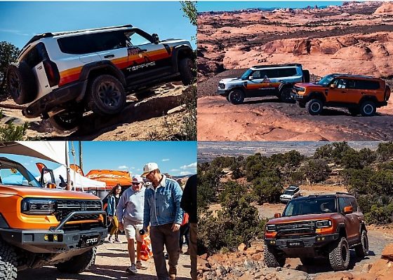 China’s Jetour G700, G700 Whistling Arrow SUVs Showcase Off-road Capabilities In Moab In U.S - autojosh