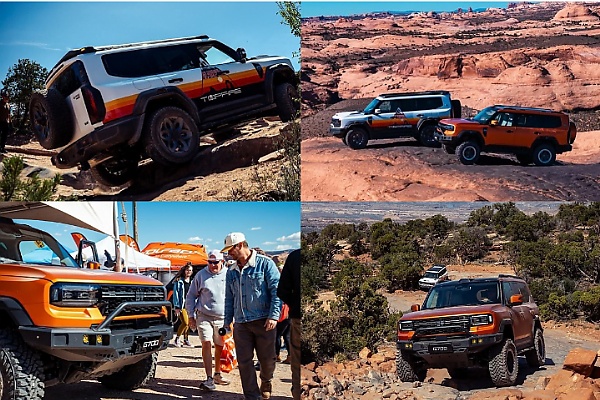 China’s Jetour G700, G700 Whistling Arrow SUVs Showcase Off-road Capabilities In Moab In U.S - autojosh