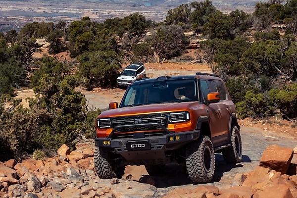 China’s Jetour G700, G700 Whistling Arrow SUVs Showcase Off-road Capabilities In Moab In U.S - autojosh