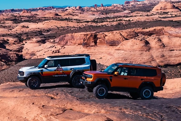 China’s Jetour G700, G700 Whistling Arrow SUVs Showcase Off-road Capabilities In Moab In U.S - autojosh 