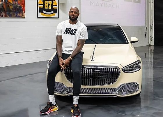 6 Feet 9 Inches Tall NBA Star LeBron James Shows Off His New Customized Mercedes-Maybach S-Class - autojosh