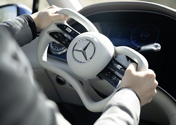 2027 Mercedes-Benz EQS (Electric S-Class) To Launch With Yoke Steering Wheel, Steer-by-wire System - autojosh
