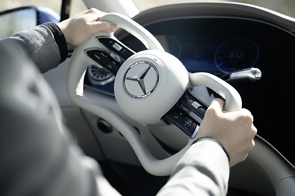2027 Mercedes-Benz EQS (Electric S-Class) To Launch With Yoke Steering Wheel, Steer-by-wire System - autojosh