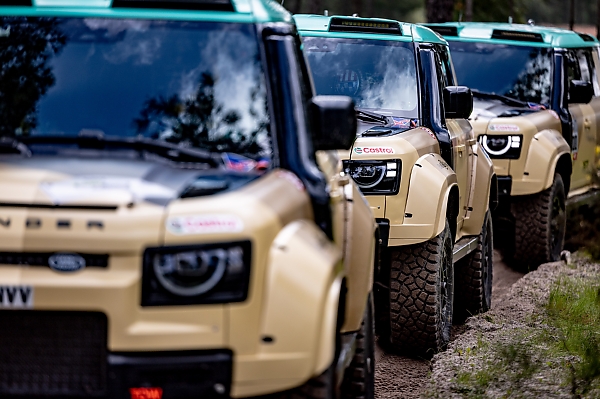 BP Ultimate Rally‑Raid Portugal : Defender Dakar D7X-R Vehicles Powers Team To 1st, 2nd And 3rd - autojosh
