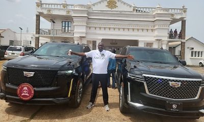 Photos : Soun Of Ogbomoso Adds Second Cadillac Escalade, An Armored SUV, To His Collection  - autojosh