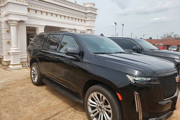 Photos : Soun Of Ogbomoso Adds Second Cadillac Escalade, An Armored SUV, To His Collection  - autojosh 