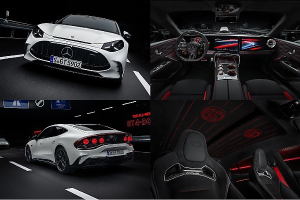 Photos : All-new, Electric 2027 Mercedes-AMG GT 4-Door Coupé