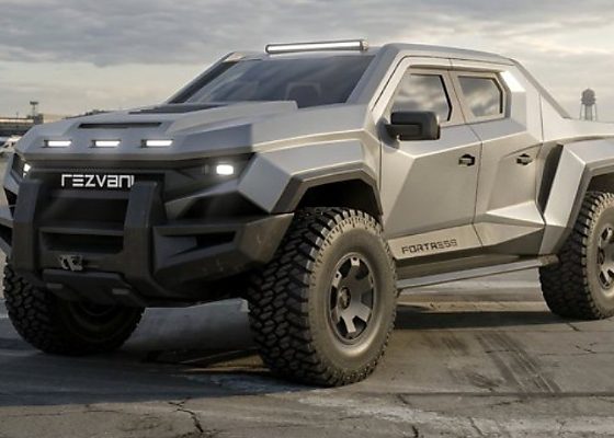 All-new 2027 Rezvani Fortress Is A $285,000 Off-road Super Truck With Body Armor, Run-flat Tyres - autojosh