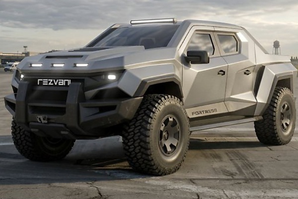 All-new 2027 Rezvani Fortress Is A $285,000 Off-road Super Truck With Body Armor, Run-flat Tyres - autojosh