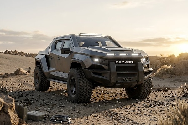 All-new 2027 Rezvani Fortress Is A $285,000 Off-road Super Truck With Body Armor, Run-flat Tyres - autojosh