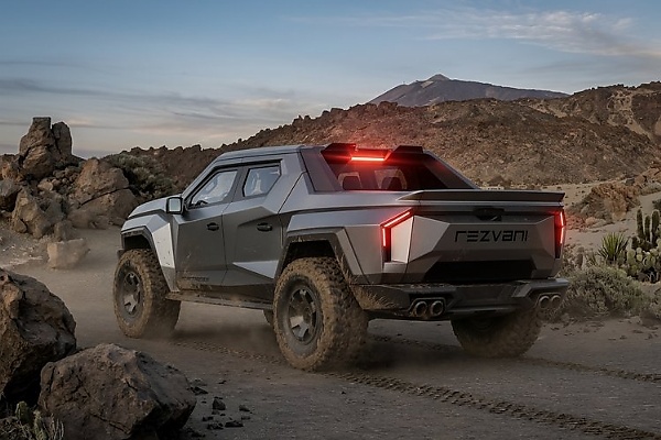 All-new 2027 Rezvani Fortress Is A $285,000 Off-road Super Truck With Body Armor, Run-flat Tyres - autojosh