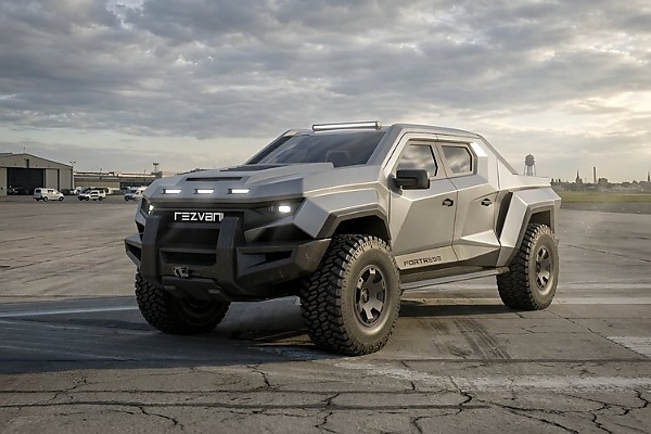 All-new 2027 Rezvani Fortress Is A $285,000 Off-road Super Truck With Body Armor, Run-flat Tyres - autojosh
