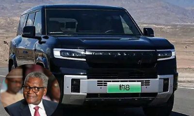Africa Richest Person, Aliko Dangote, Spotted With His Latest Car, A Chinese-made Leopard 8 (Bao 8) SUV - autojosh