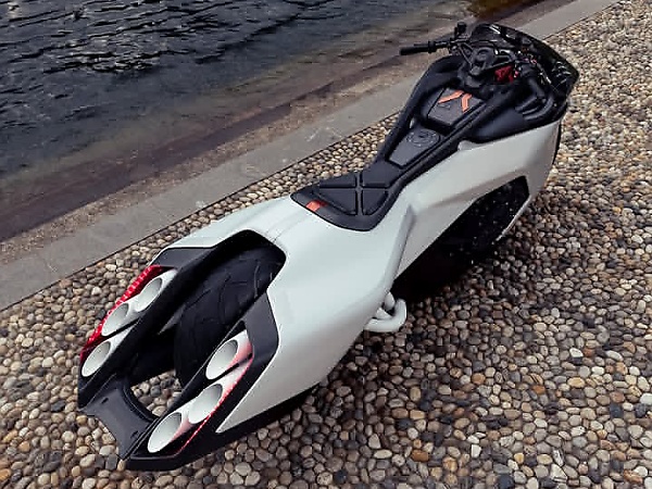 BMW’s New Vision K18 Is A Jet-inspired Bike With Six Intakes, Six Tailpipes And Six Headlights - autojosh 