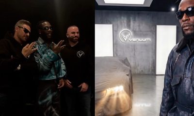 Custom Shop, Venuum, Announce It Is Creating A Widebody Kit For Burna Boy’s $3.5 Million Bugatti Chiron - autojosh