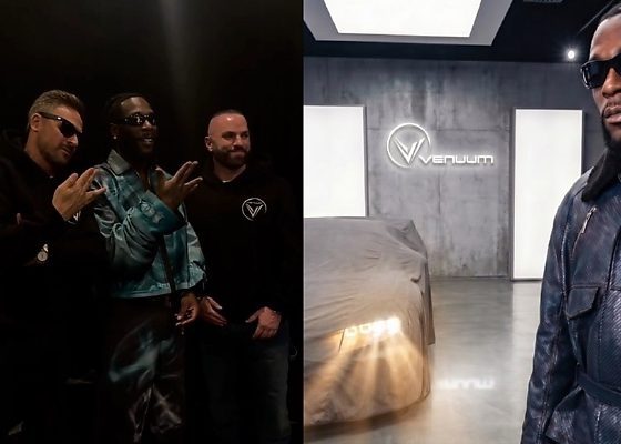 Custom Shop, Venuum, Announce It Is Creating A Widebody Kit For Burna Boy’s $3.5 Million Bugatti Chiron - autojosh