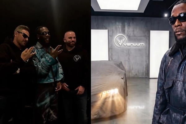 Custom Shop, Venuum, Announce It Is Creating A Widebody Kit For Burna Boy’s $3.5 Million Bugatti Chiron - autojosh