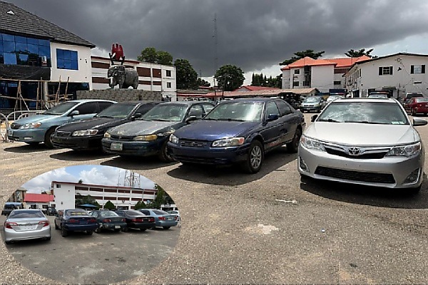 Lagos Police Arrest Notorious Car Snatchers, Recovers 3 Stolen Toyota Camrys, 2 Corollas - autojosh