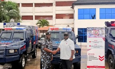 LSSTF Hands Over Refurbished Armored Personnel Carriers (APCs) To The Lagos State Police Command - autojosh