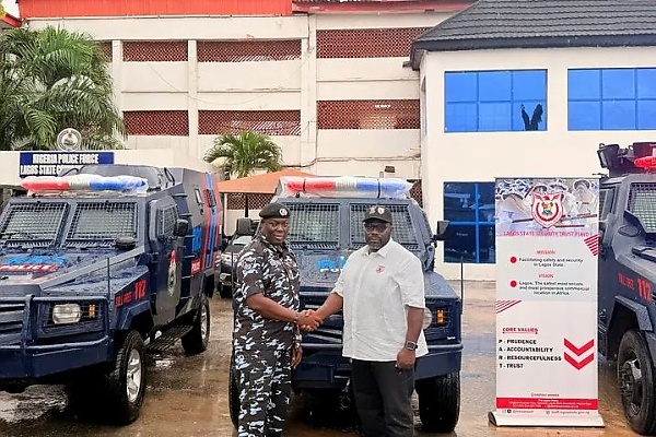 LSSTF Hands Over Refurbished Armored Personnel Carriers (APCs) To The Lagos State Police Command - autojosh