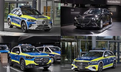Mercedes-Benz Displays Armored S 680 Guard 4MATIC, Electric GLB And GLC Police Cars At 2026 GPEC - autojosh