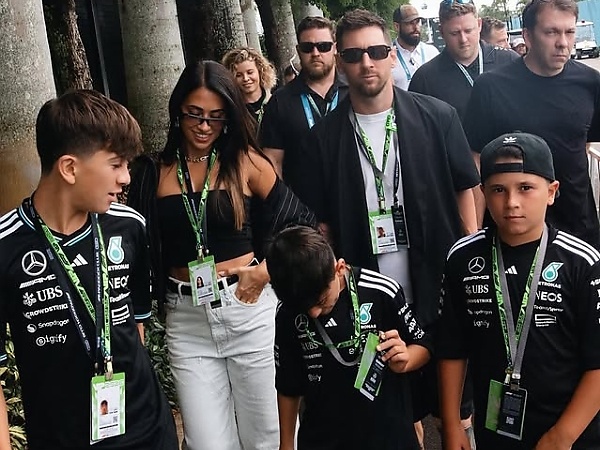 Kimi Powered Mercedes-AMG Petronas F1 Team To Victory After Messi Sat Inside His F1 Car - autojosh 