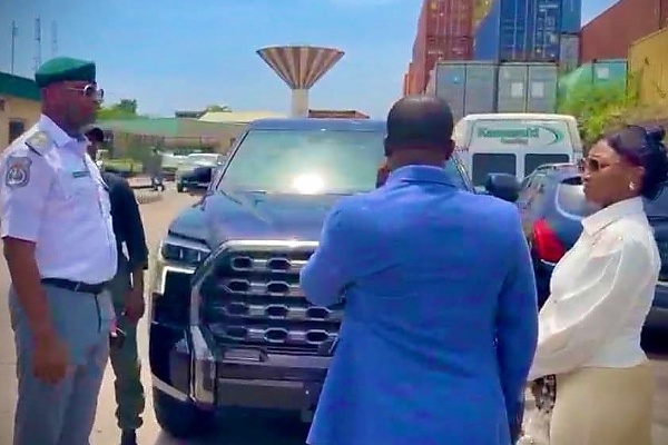 Nigeria Customs Hands Over Stolen Lexus, Range Rover, Lamborghini, Rolls-Royce Models To Canada - autojosh 