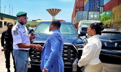 Nigeria Customs Hands Over Stolen Lexus, Range Rover, Lamborghini, Rolls-Royce Models To Canada - autojosh