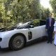 Pope Leo XIV Checks Out The All-new Ferrari Luce, Gifted The Electric Sports Car’s Steering Wheel - autojosh