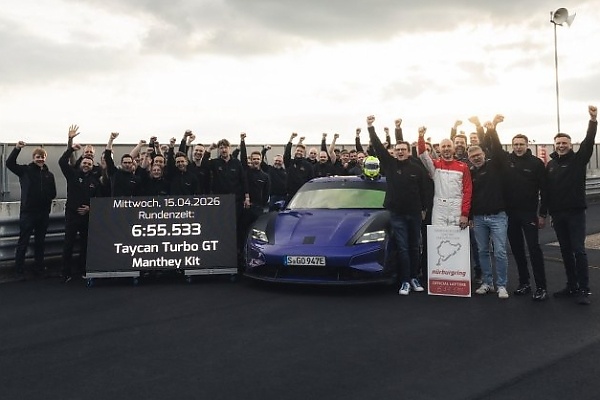 Porsche Taycan Turbo GT with Manthey Kit Shatters Xiaomi SU7 Ultra’s ‘Electric Executive Car’ Lap Record At Nürburgring - autojosh