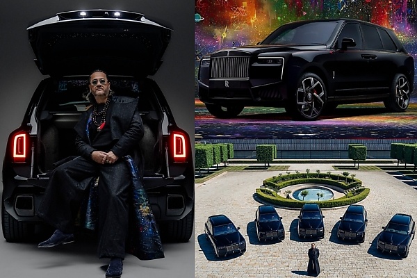 Rolls-Royce Black Badge Cullinan by Cyril Kongo Has A Cabin Hand-painted By World-renowned Artist - autojosh