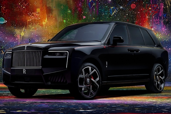 Rolls-Royce Black Badge Cullinan by Cyril Kongo Has A Cabin Hand-painted By World-renowned Artist - autojosh