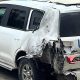 UN’s Armored Toyota Land Cruiser Hit By Drones While Delivering Aid In Ukraine, See The Aftermath - autojosh