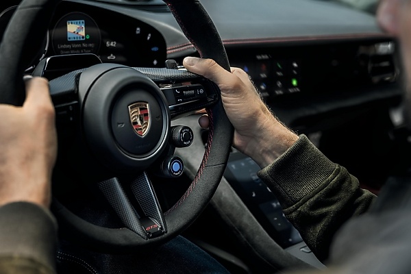 2027 Porsche Taycan Gets Fake Gears, Electric Sport Sound, Track-focussed Manthey Kit, 700-KM Range - autojosh