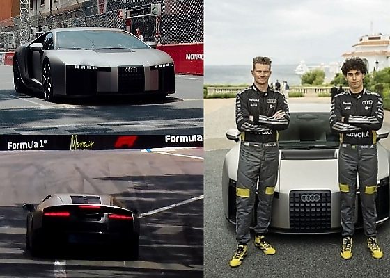 Audi F1’s Drivers Test Drove 1,001-hp Nuvolari Supercar Around The Monaco Grand Prix Circuit - autojosh