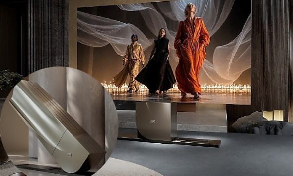 Bugatti’s Latest Collaboration Is Foldable ‘C SEED BUGATTI N1’ 4K MicroLED TV Inspired By $4.6M Tourbillon - autojosh