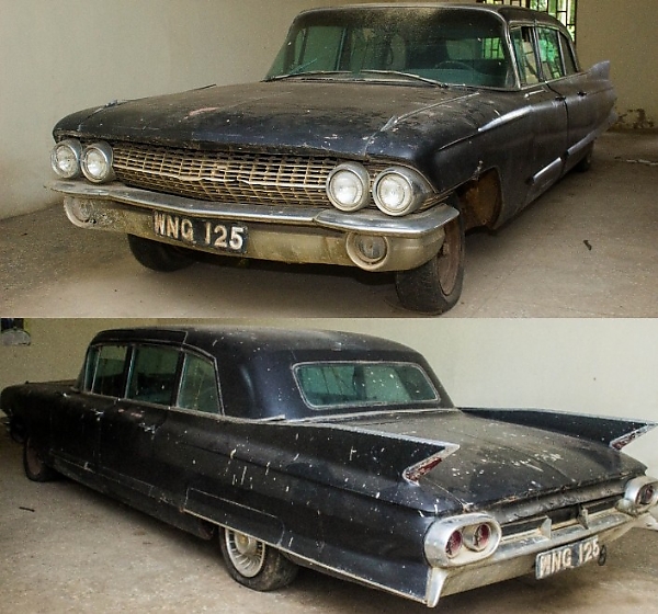 Chief Samuel Ladoke Akintola’s Neatly Stored 1960s-era Cadillac Fleetwood Limousine (PHOTOS) - autojosh 